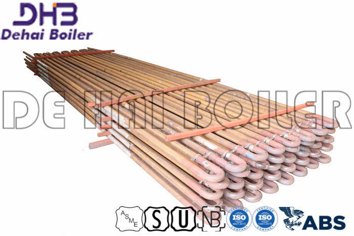 Vertical  Super Heater Coil Panel , Heating Ducts Reduce Smoke Exhaust Temperature