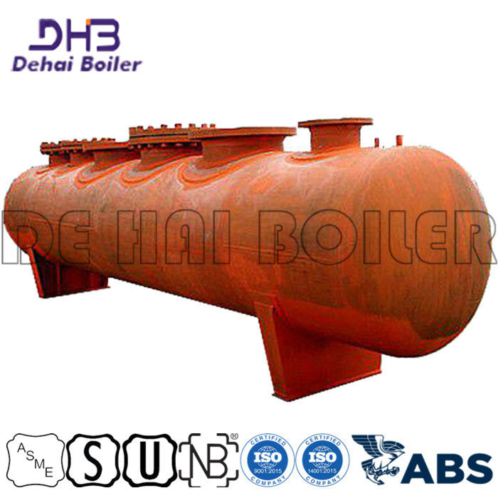 Cylinder Boiler Steam Drum , Boiler Pressure Tank Non Rust ASME Standard