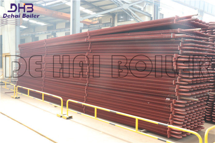 ASME Standard Boiler Parts H Fin Tube Economizer For Coal Fired Steam Boiler