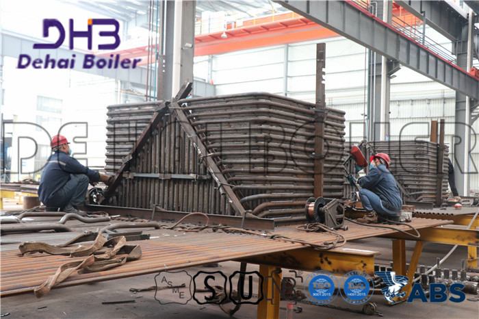 Recycling Membrane Water Wall Boiler Easy Installation Arc Welded