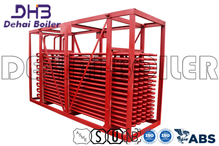 Red Bare Tube Type Optimize Economiser Coil Design For High Performance